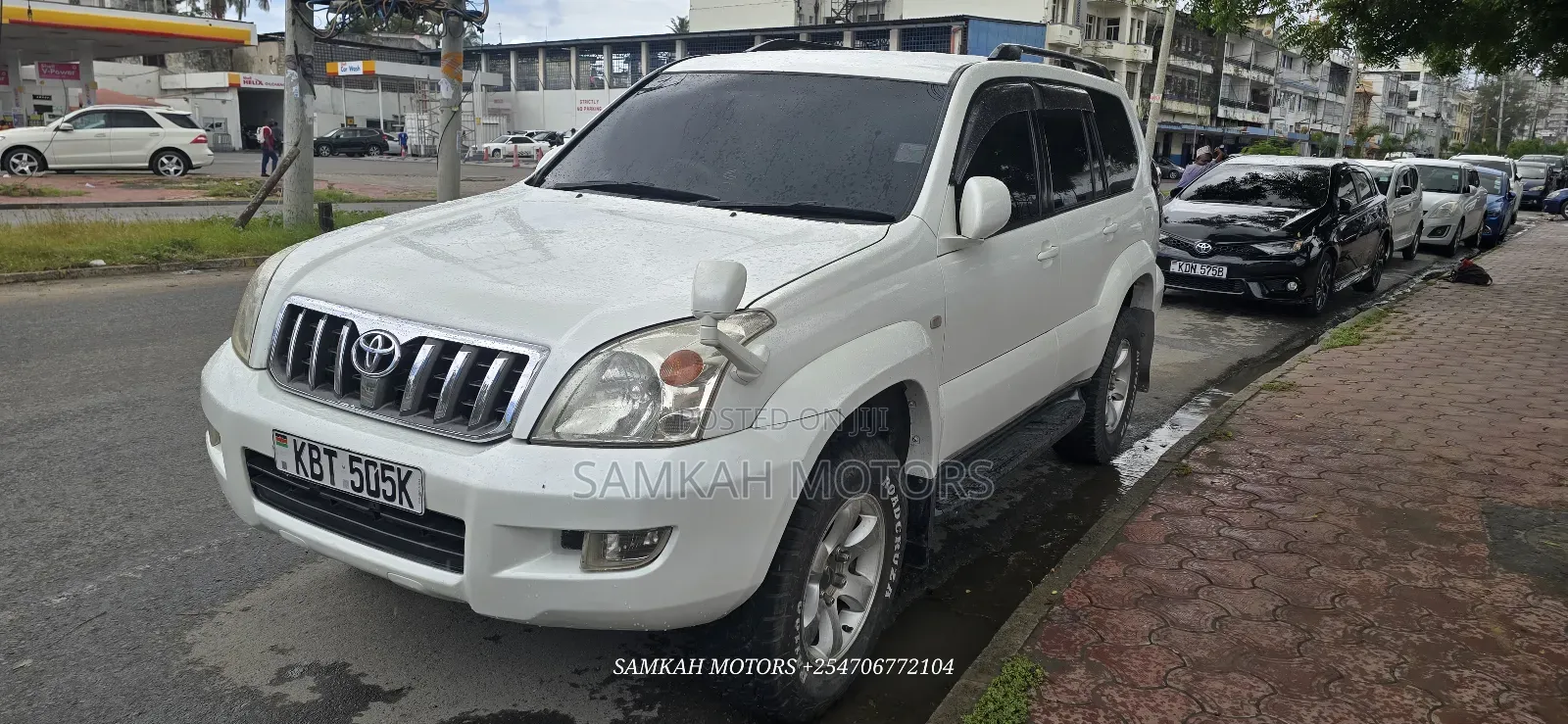 Toyota Land Cruiser Prado 2009 White