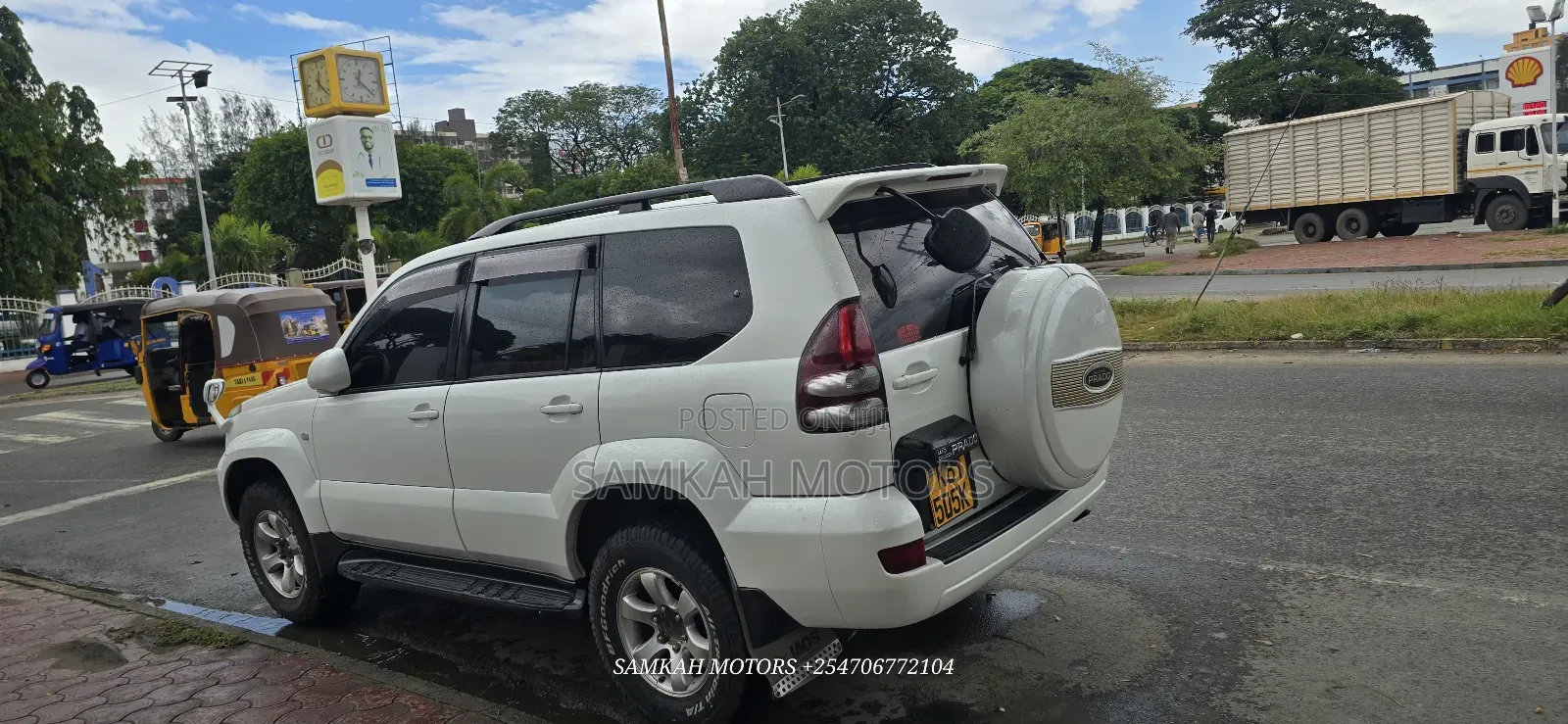 Toyota Land Cruiser Prado 2009 White