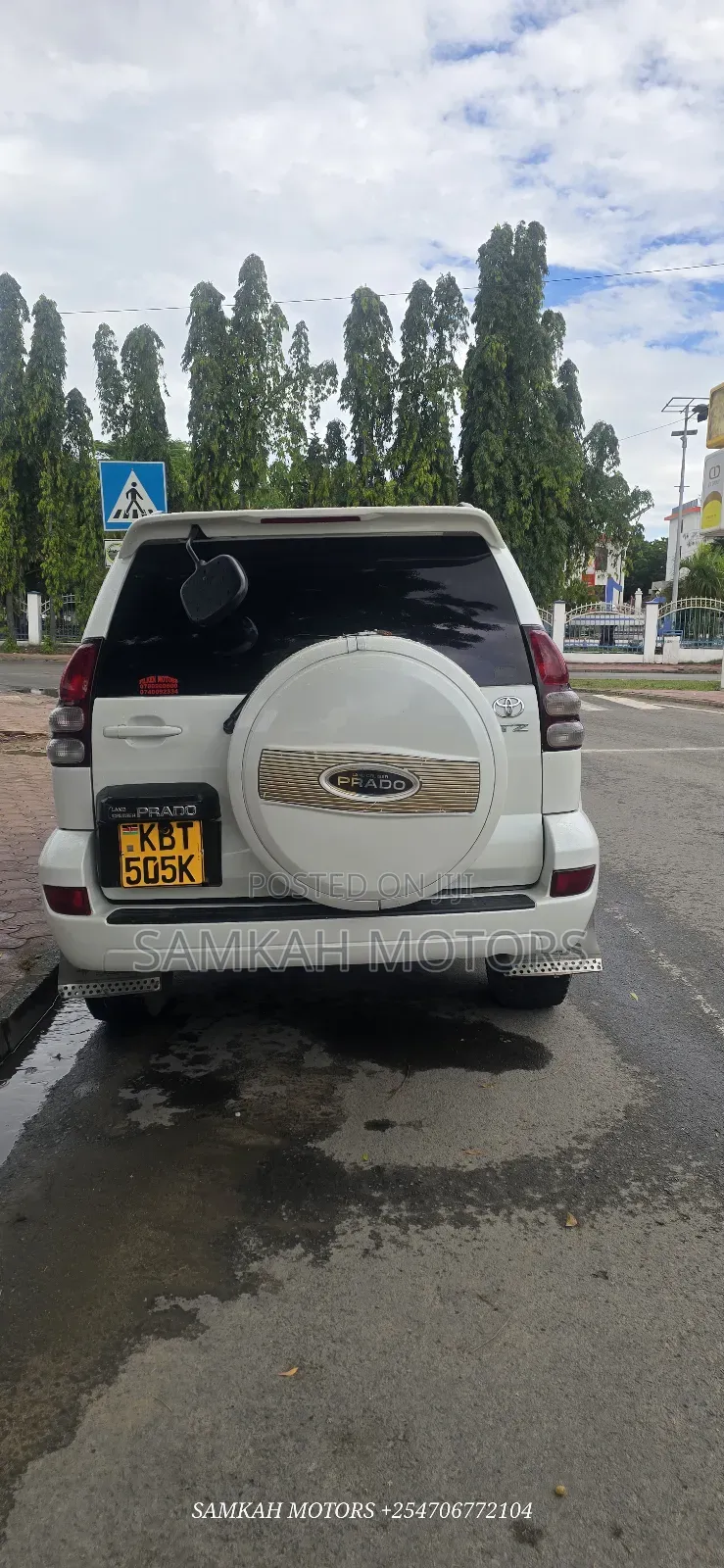 Toyota Land Cruiser Prado 2009 White