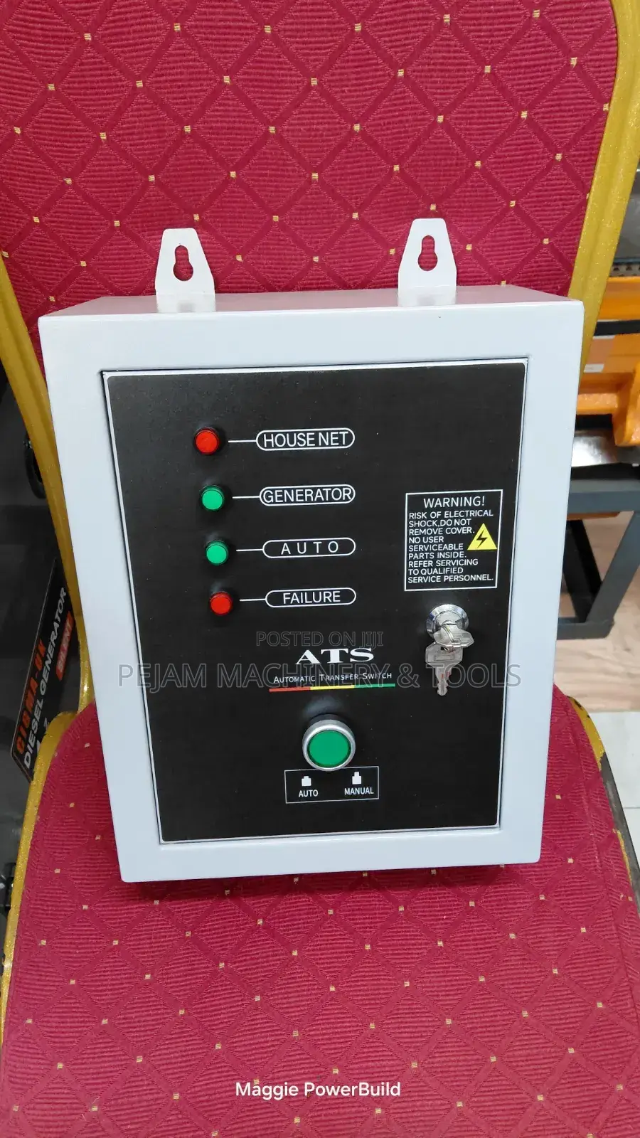 Single/Three Phase Ats Switch 6.5kva to 20kva