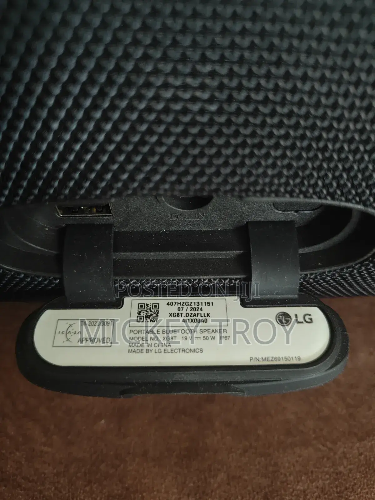 LG Xboom Speaker