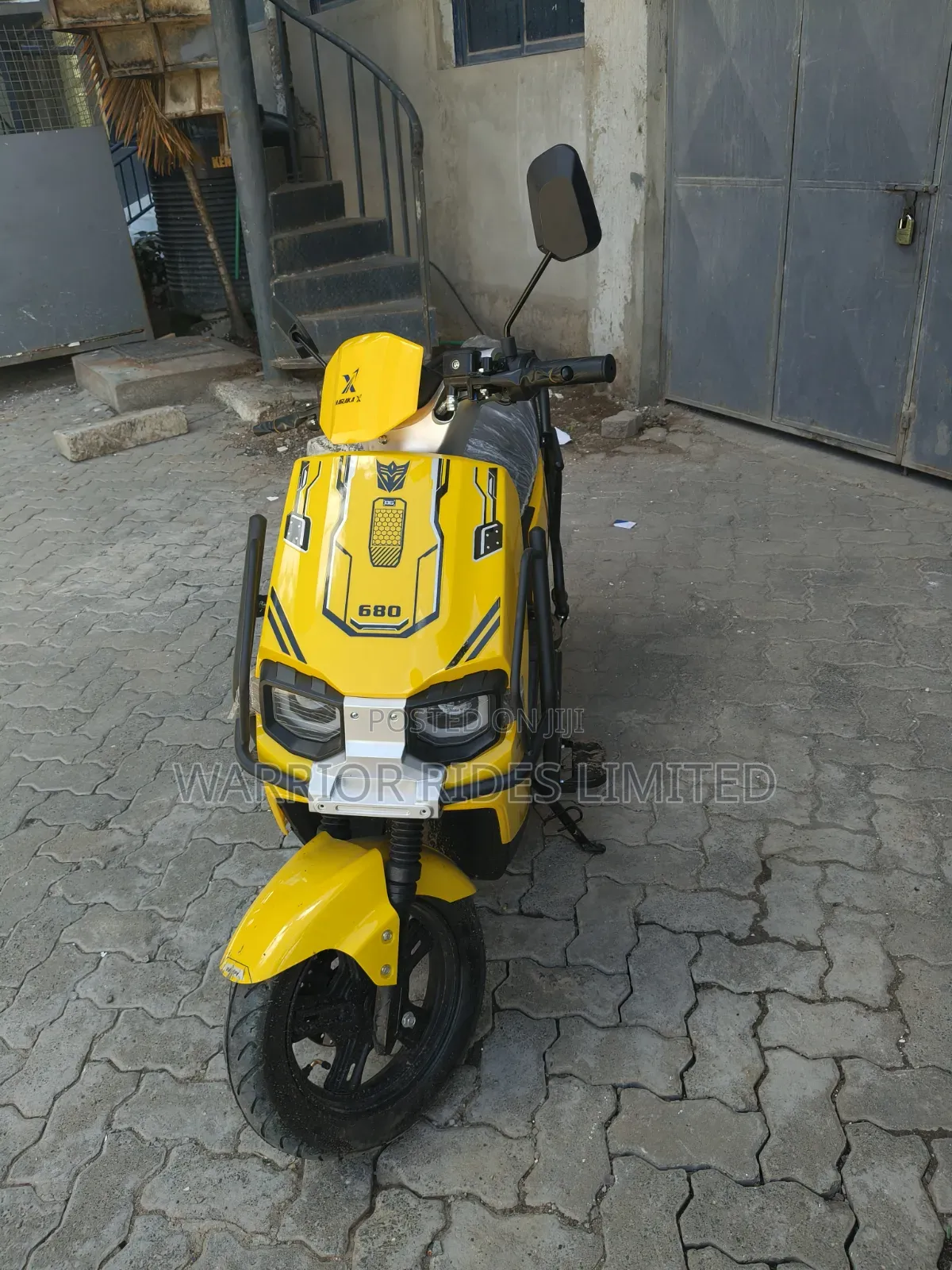 New Motorcycle 2025 Yellow