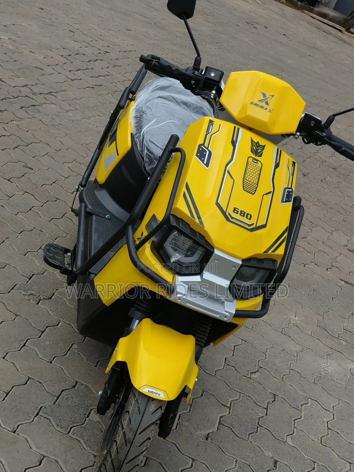 New Motorcycle 2025 Yellow