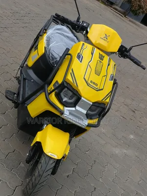 New Motorcycle 2025 Yellow
