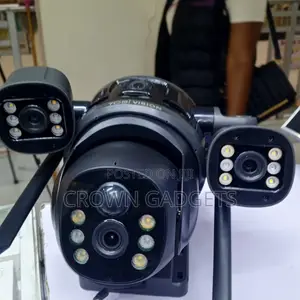 Wireless Solar PTZ Camera Outdoor 360 Surveillance Wifi