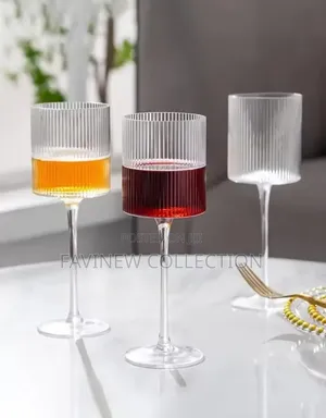 350ml 6pcs Crystal Goblet Champagne Glass
