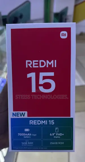 New Xiaomi Redmi 15 256 GB Red