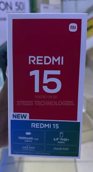 New Xiaomi Redmi 15 128 GB Red