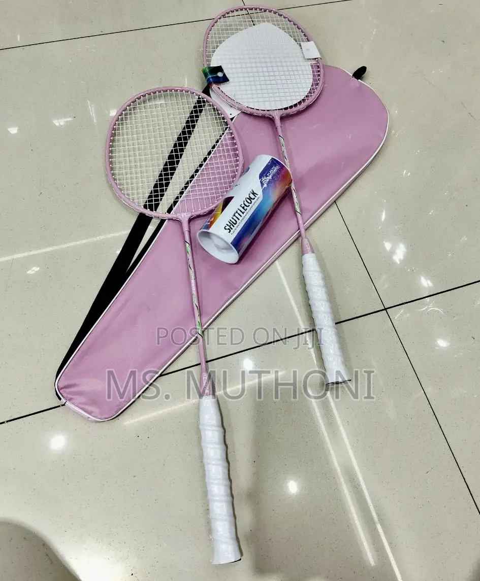 Beginner's Badminton Racket Set ( 2 Rackets + 2 Corks )