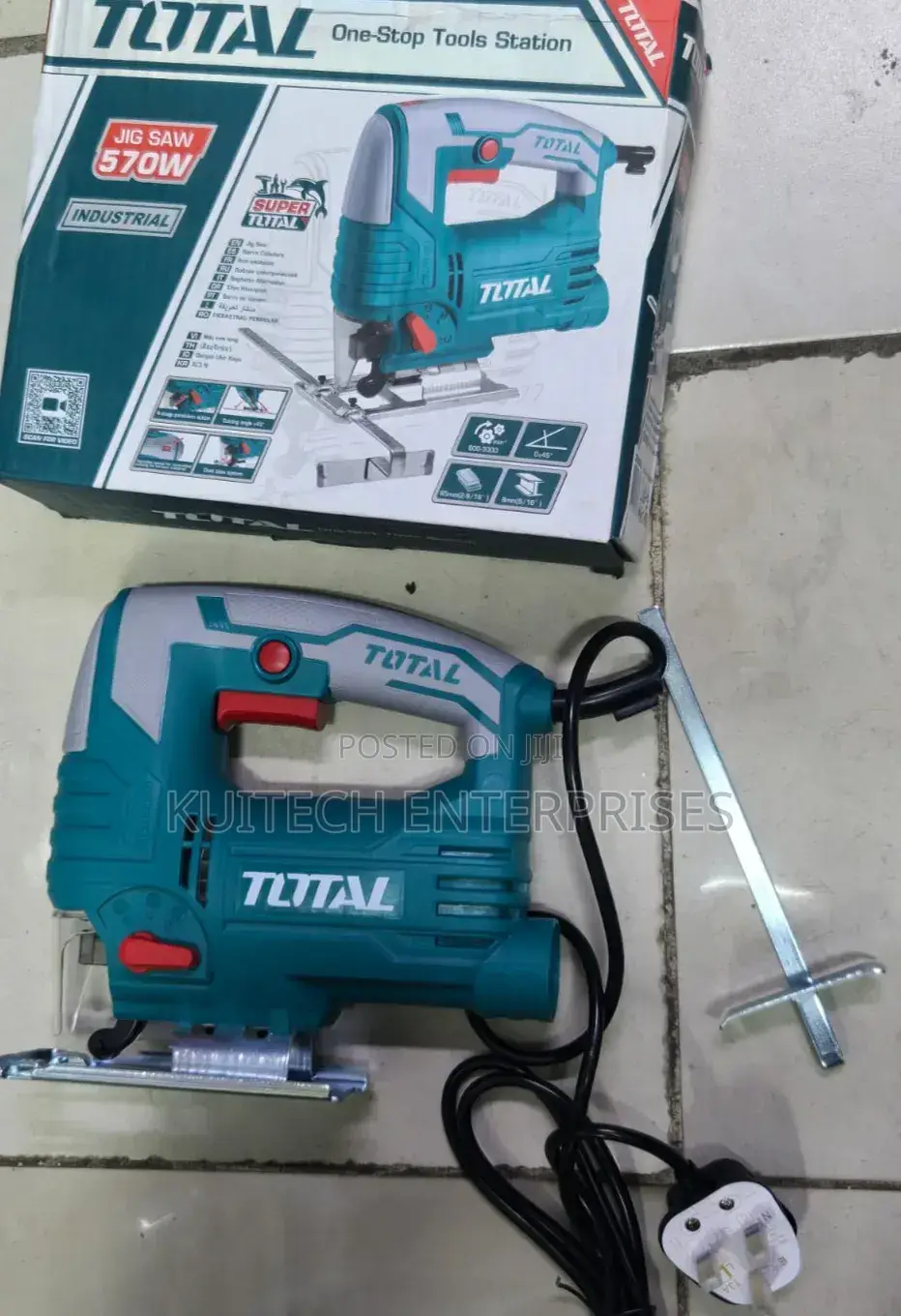 Electric Jig Saw Machine/ Total Jigsaw 570w