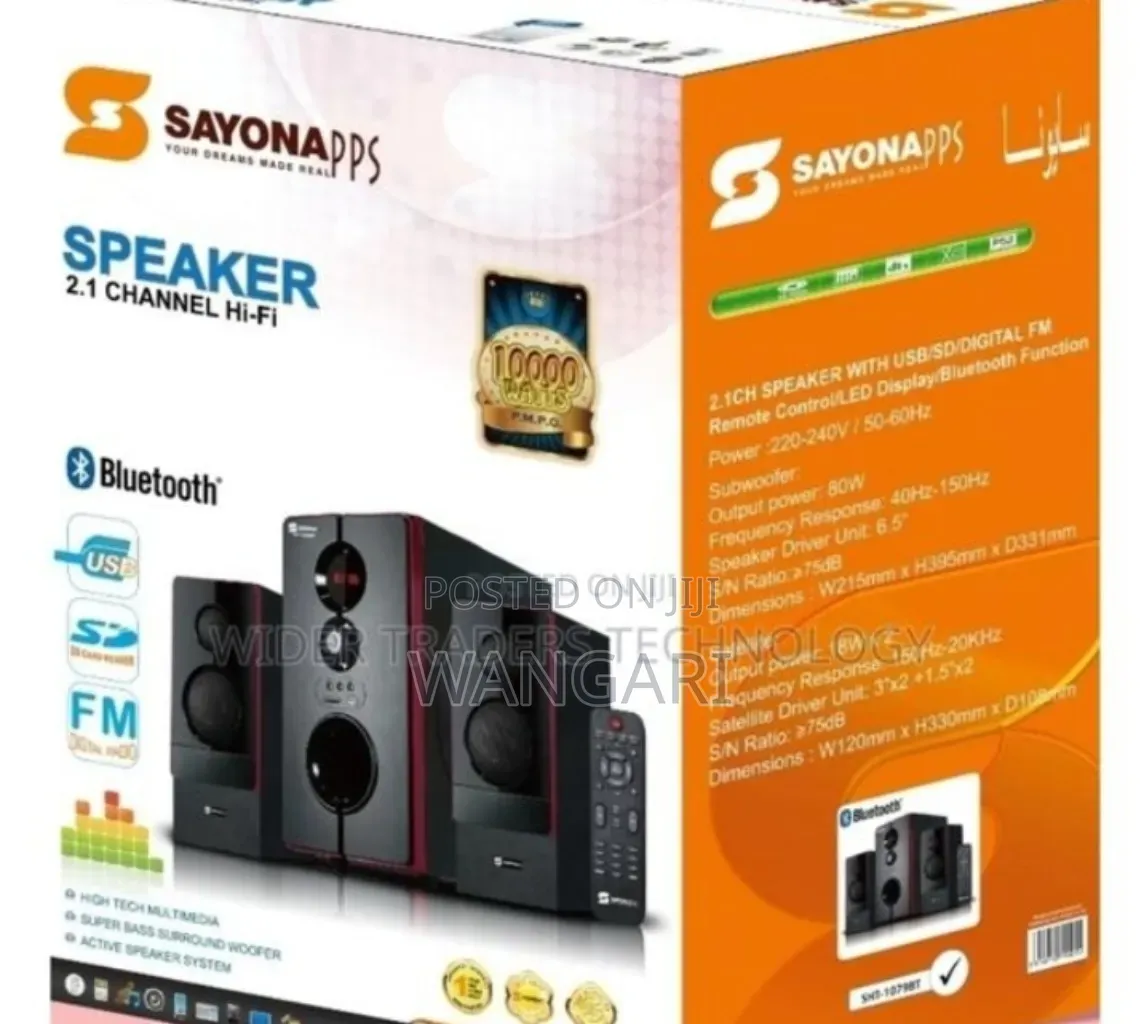 2.1xh New Sayona 1079 Woofer