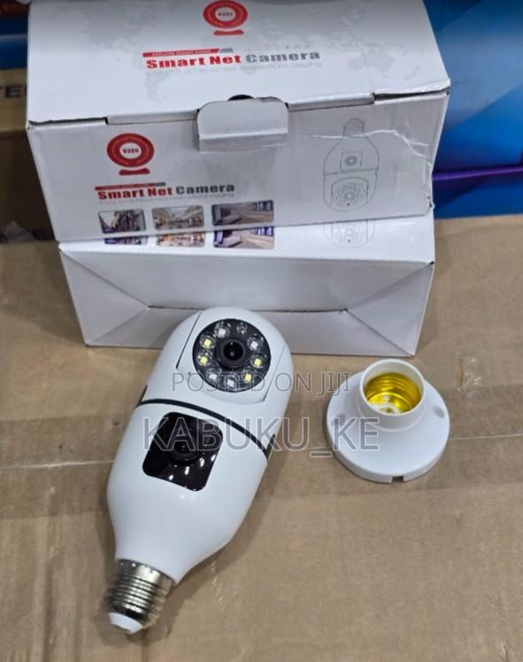 Dual Lens Smart Net Wifi Bulb Camera - main view