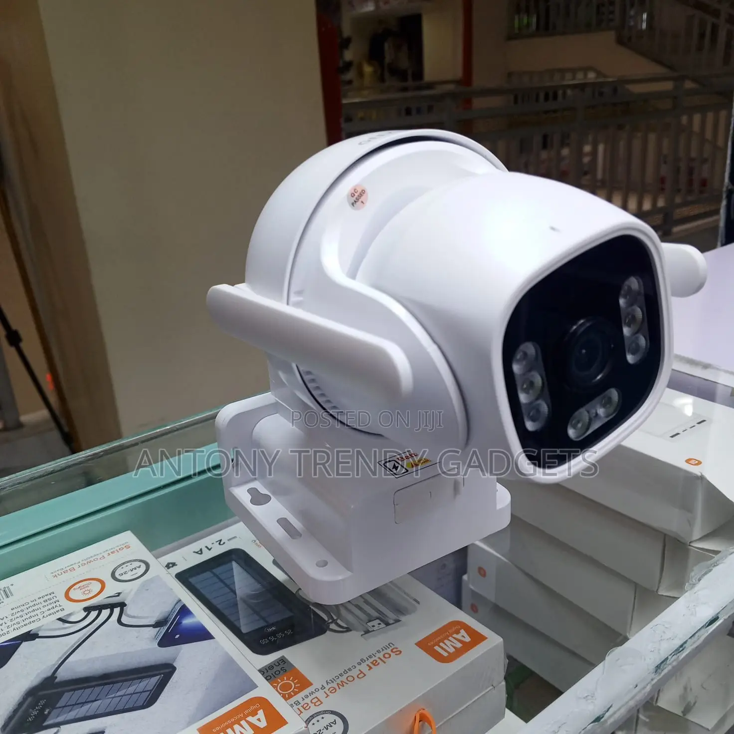 Solar Ai Security Camera 360 PTZ 5g Remote Monitoring