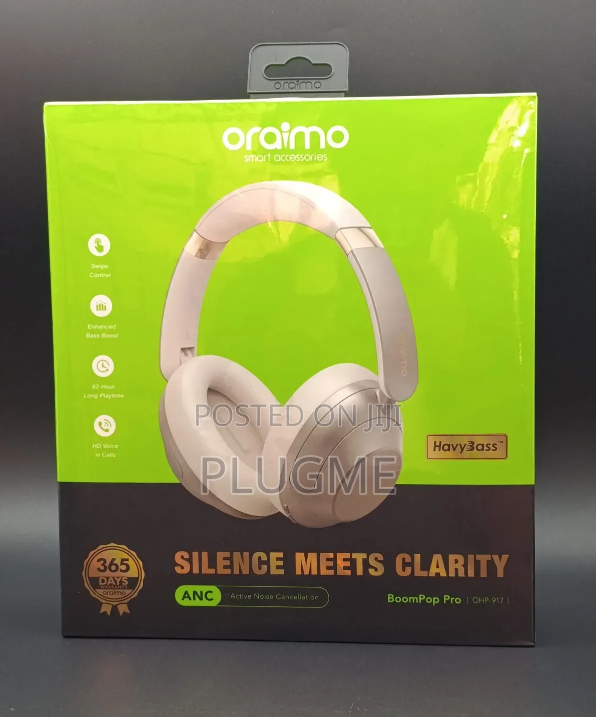 Oraimo Boompop Pro -Ohp-917 Active Noise Cancellation