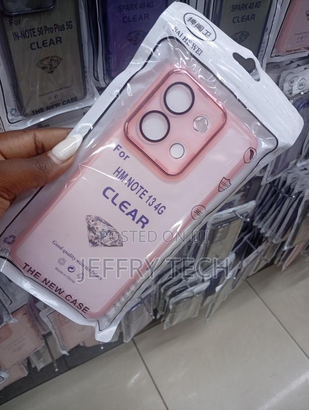 Clear Silicone Case for the Xiaomi Redmi Note 13 4g - thumbnail 2