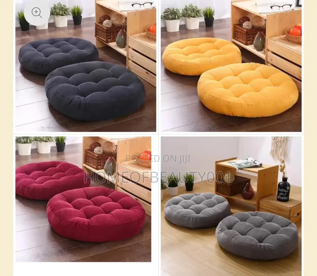 Round Floor Pillows