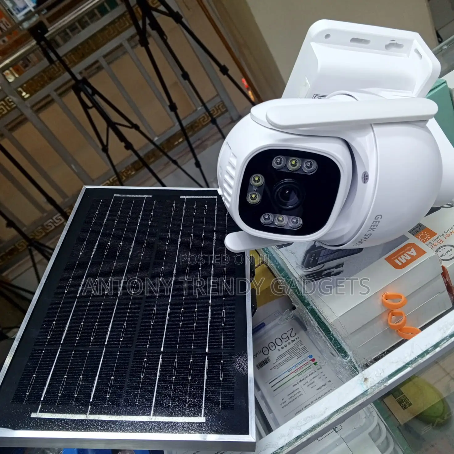 360 Solar PTZ Camera 5g Sim Outdoor Smart CCTV