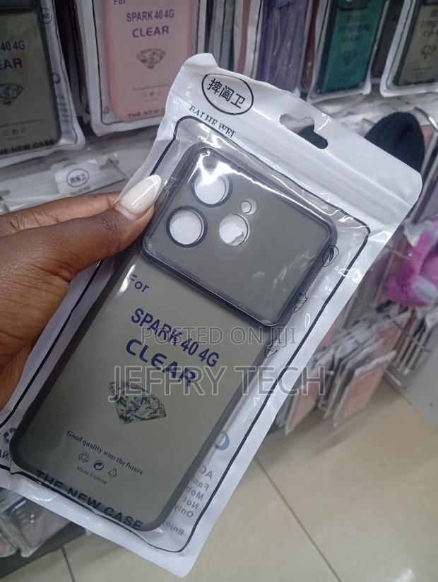 Translucent Matte Tpu Phone Case for the Tecno Spark 40 4g, - thumbnail 2
