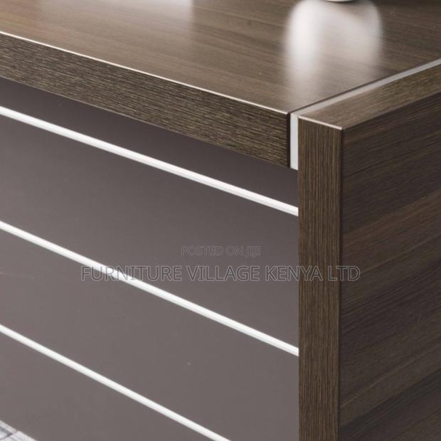 160cm Executive L-Shaped Imported Office Table - thumbnail 7