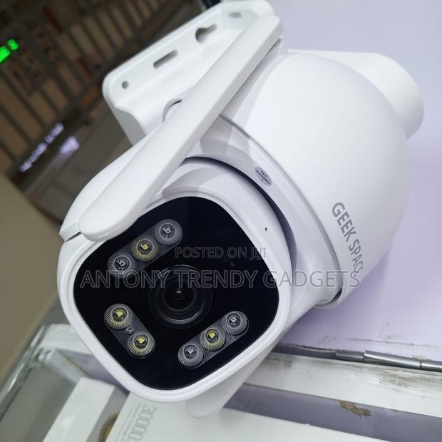 Geek Space Ai Solar Security Camera, 5g Dual Sim Outdoor CCTV