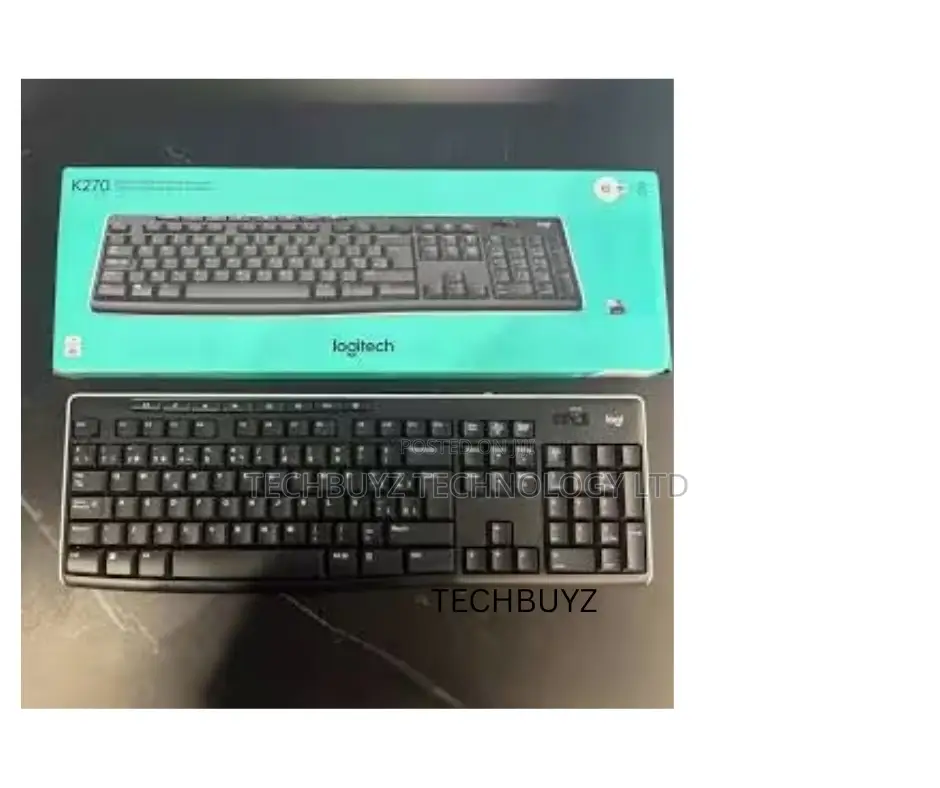 Logitech Wireless Keyboard - Black - 920-003736