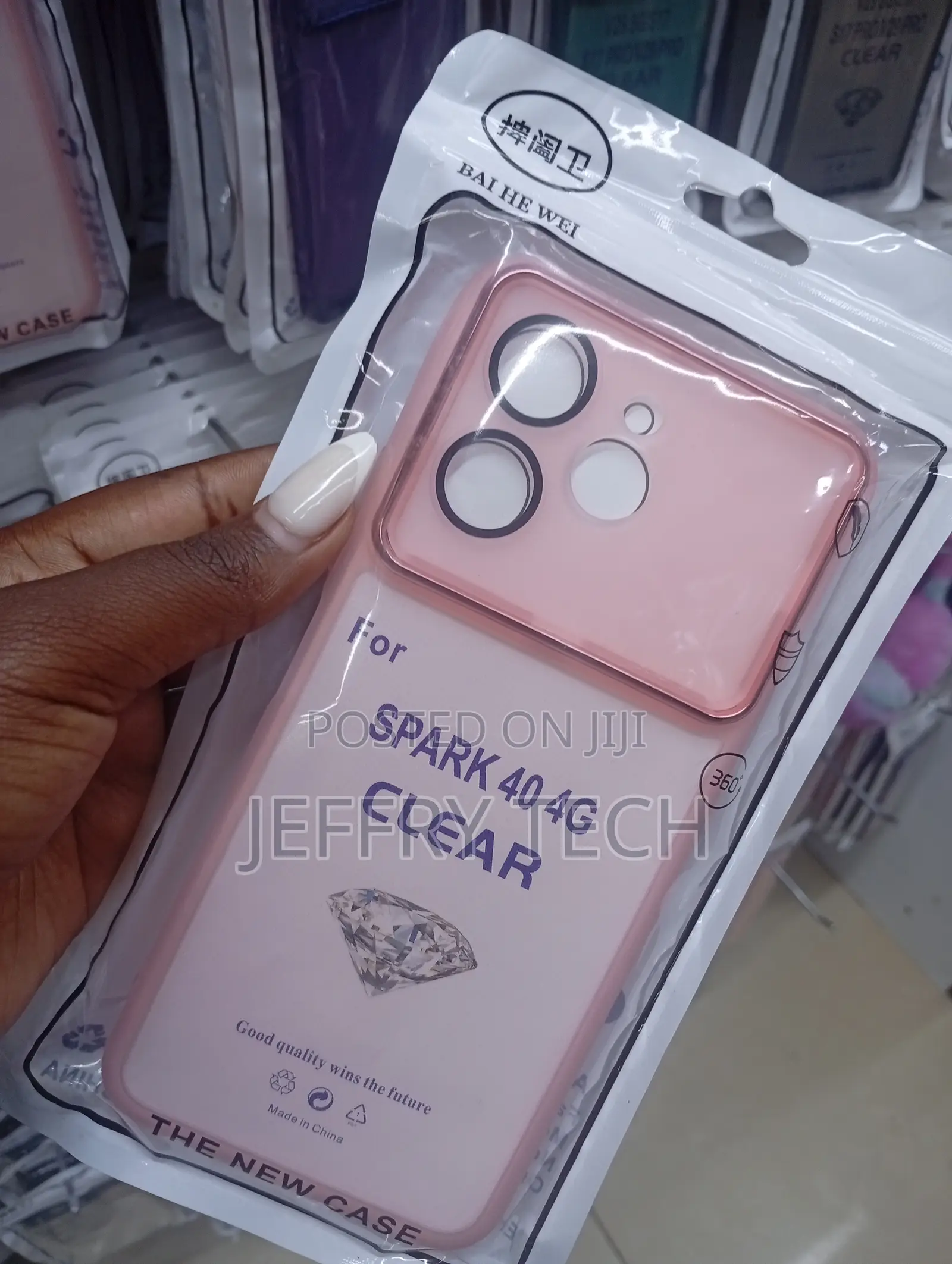 Case Designed for the Spark 40 4g Smartphone
