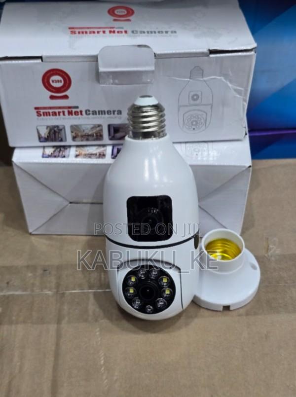 Dual Lens Wifi Outdoor/Indoor Camera Bulb