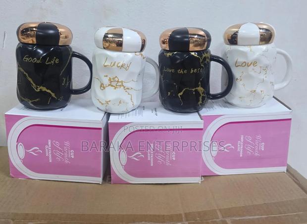 Good Life , Lucky Love 
Ceramic Gift  Mugs