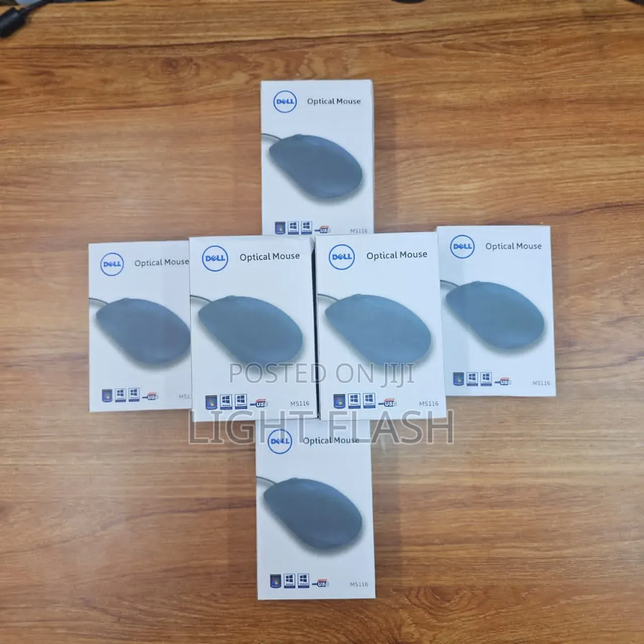Wired Dell Optical Mouse