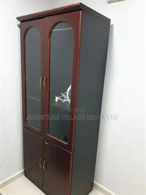 Office Chair; High Back Orange Orthopedic Office Seat