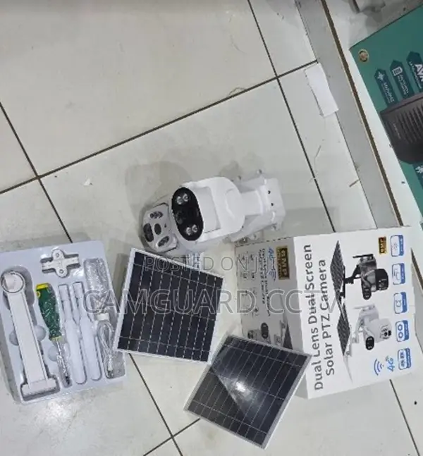 6mp Solar PTZ Ubox Camera Outdoor