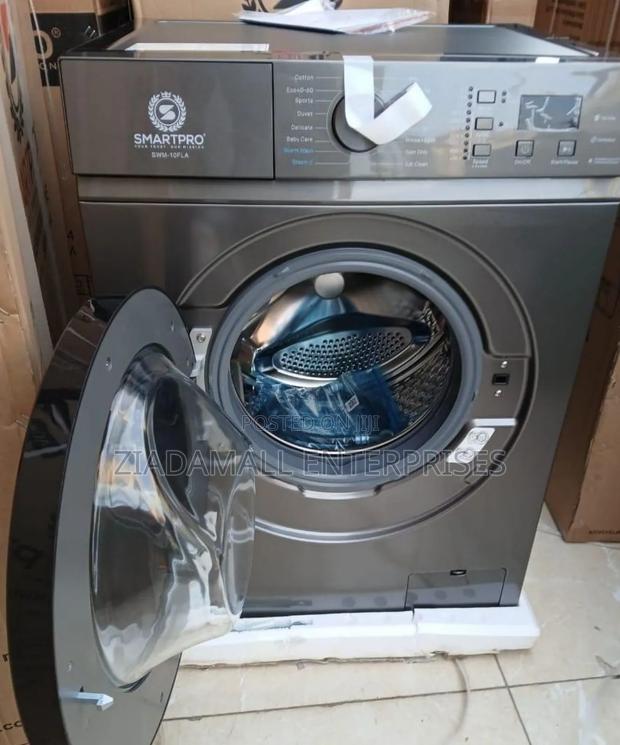 Smartpro Washing Machine Front Load 8kg Wash and Spin