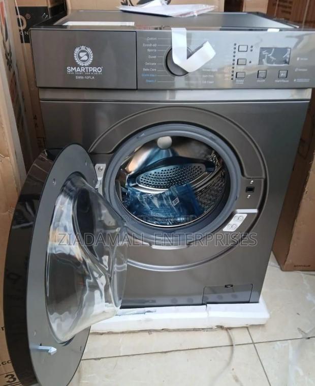 Smartpro Washing Machine 8kg Front Load Wash and Spin Front Load Desig