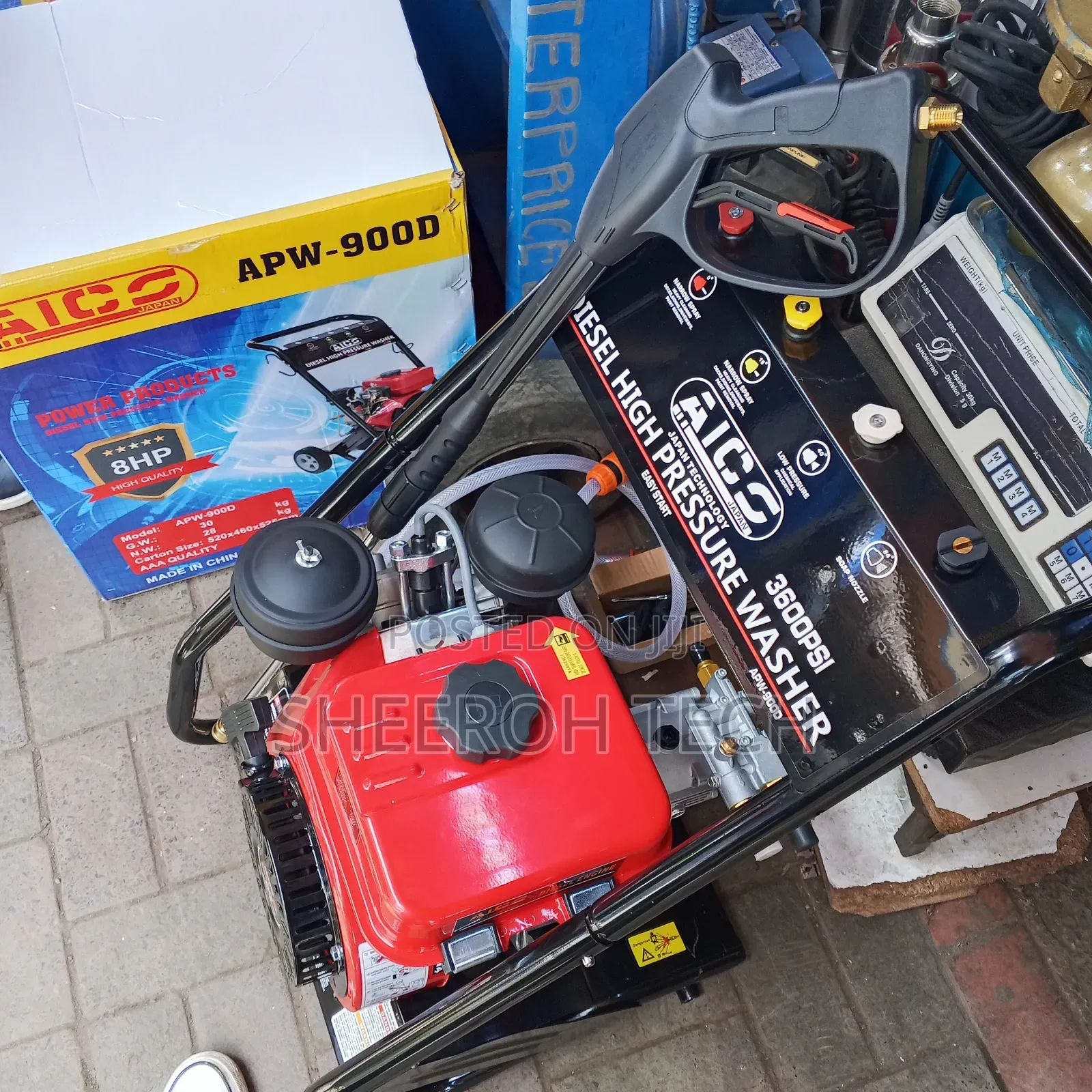 Aico Diesel High Pressure Washer 3600psi