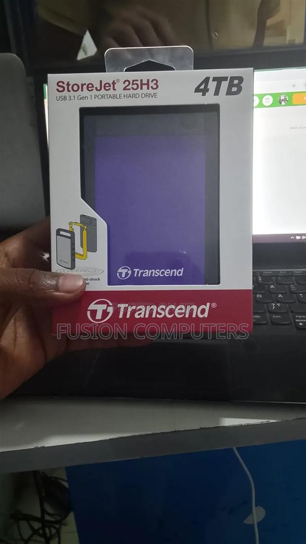 Transcend 4tb Portable External Hard Disk