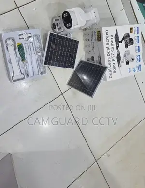 6mp Ubox Dual Lens Solar Powered PTZ Security Camera