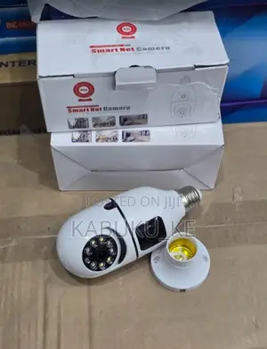 Home Security CCTV Dual Lens Screen 1080p Hd Hot Wifi Bulb Camera