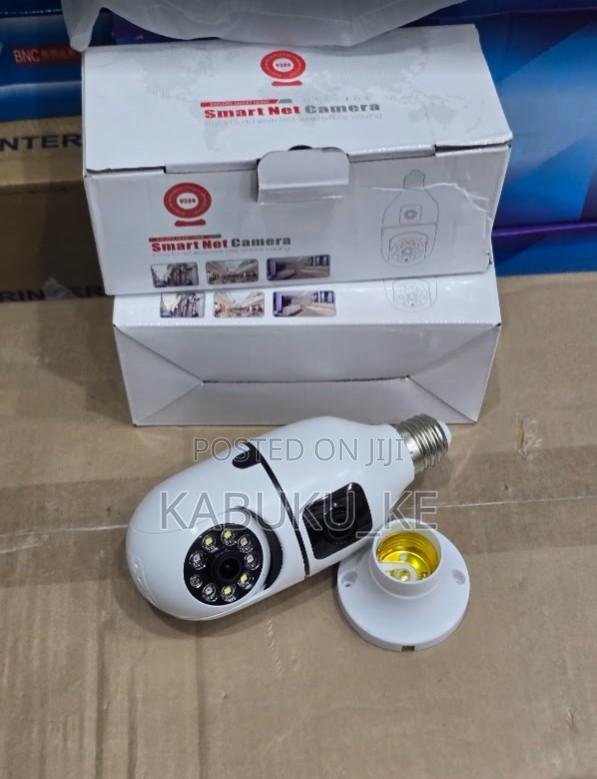 Home Security CCTV Dual Lens Screen 1080p Hd Hot Wifi Bulb Camera