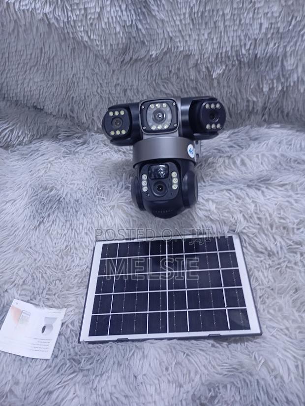 – Triple Lens, Solar Powered, 4g Connected