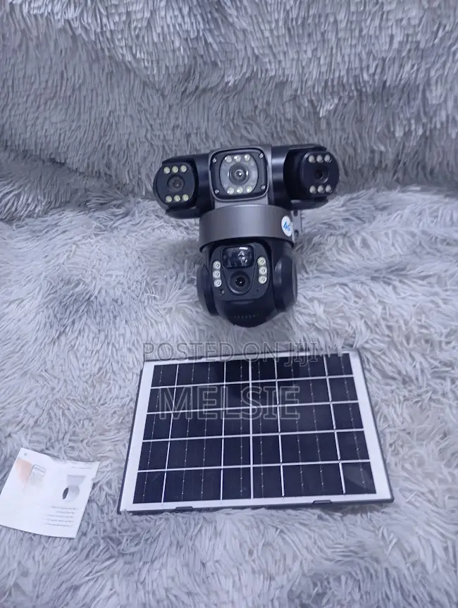 – Triple Lens, Solar Powered, 4g Connected