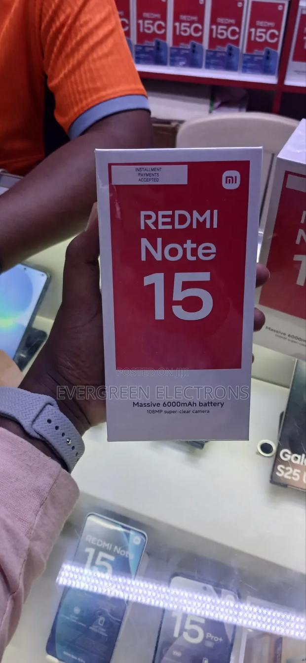 New Xiaomi Redmi Note 15 256 GB Black - thumbnail 3