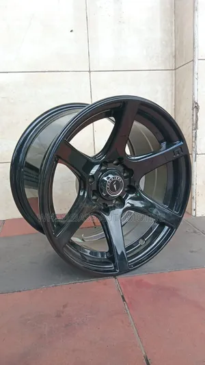 14 Inch Offset Alloy Rims for Toyota Vitz Brand New Free Fitting Black