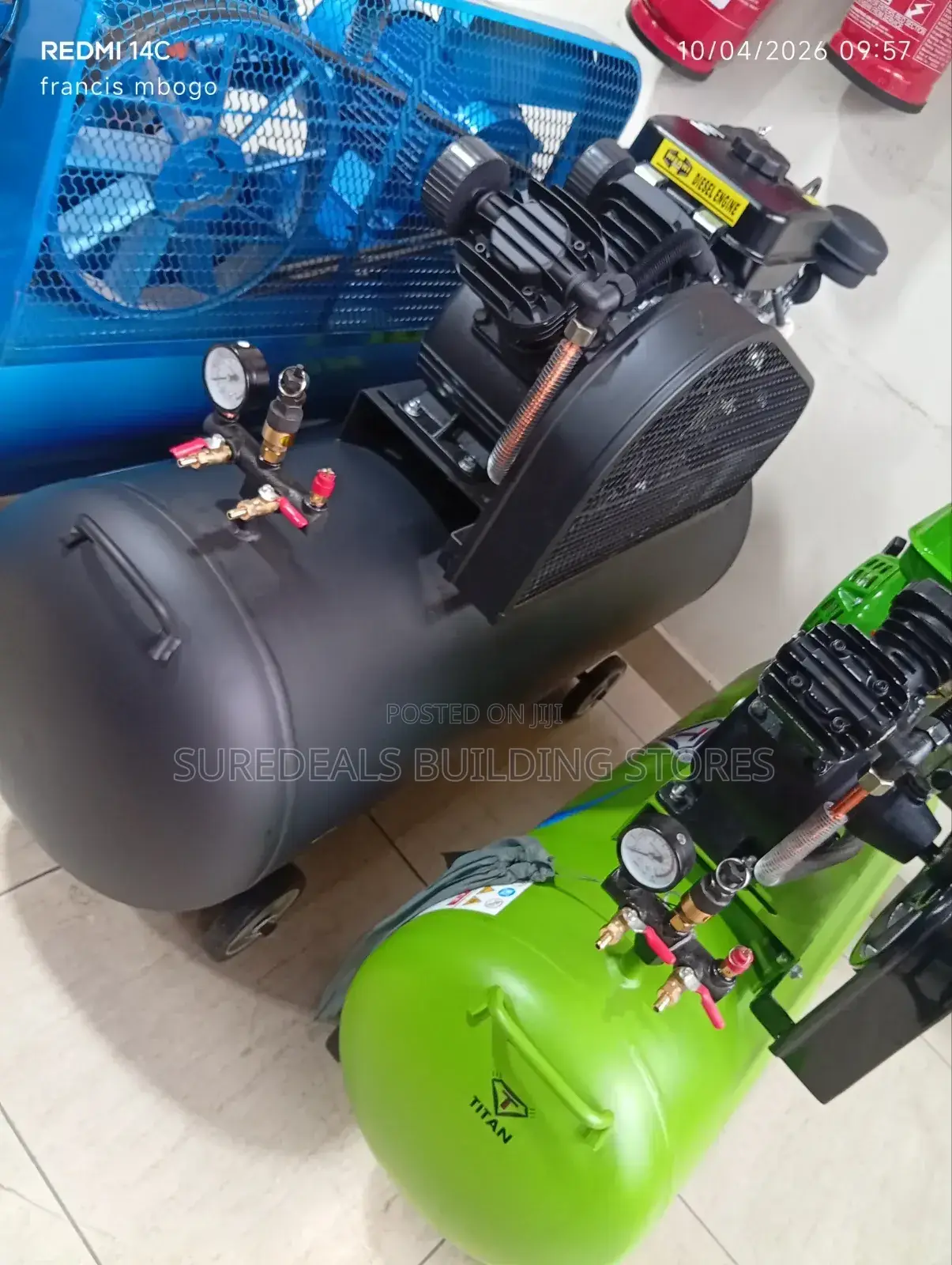Air Compressor 100l Petrol