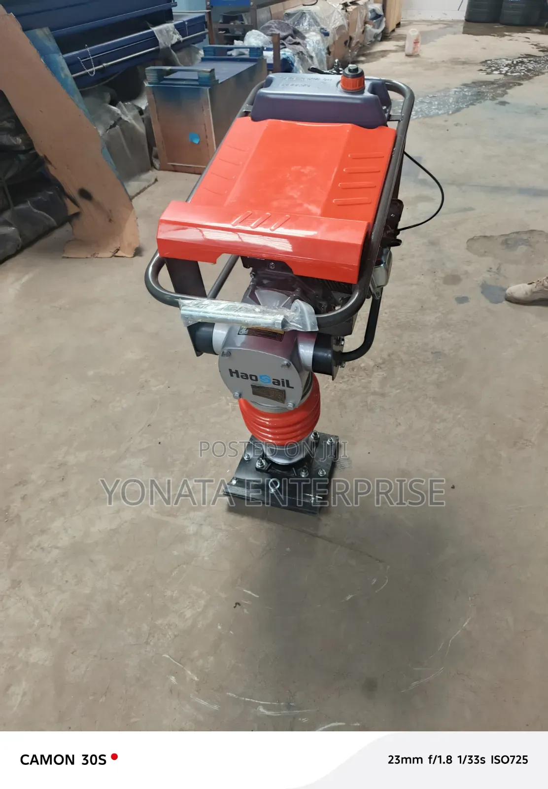 Tamping Rammer Compactor (6.5hp 196cc)