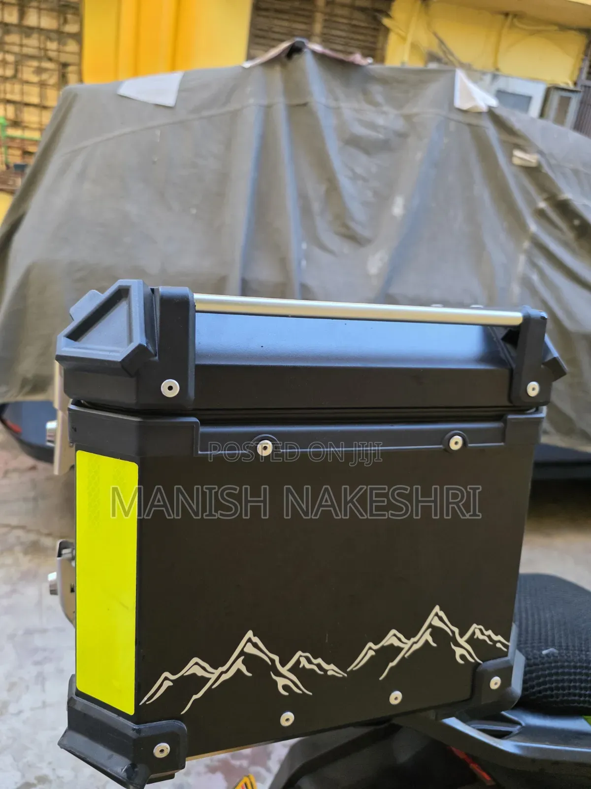 Motorcycle Alluminium Top.Box