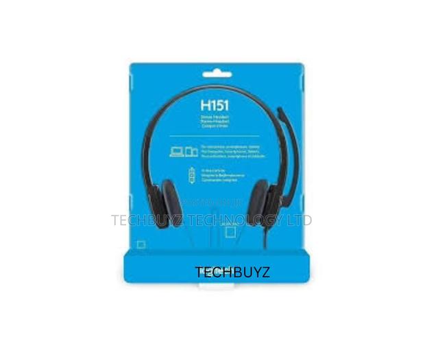 Logitech H151 Stereo Headset - Black (3.5mm Jack)