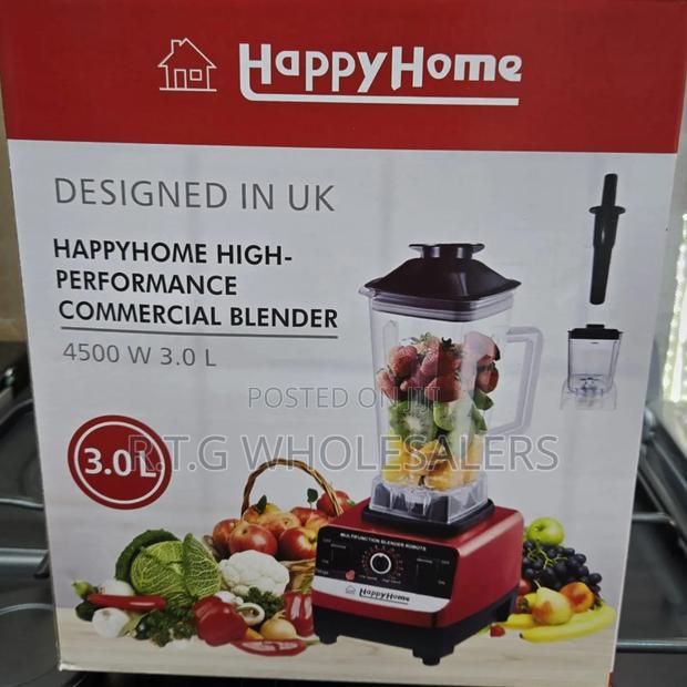 Happy Home 3l Commercial Blender Powerful Motor