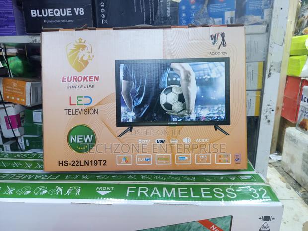 Euroken 22 Inches Solar Flat Tv 