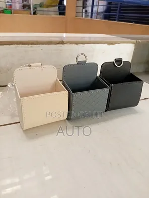 Premium Mini Car Hanging Storage Organizer Box – Seat Pocket With Hook