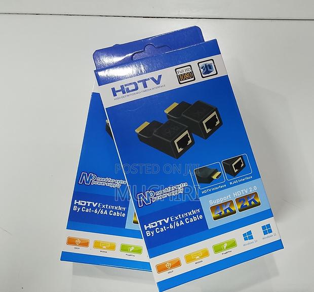 30m Hdmi Extender Pair Over Ethernet Cable